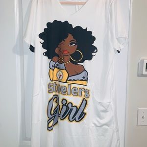 Steelers T-Shirt Dress